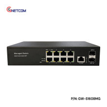 GW-S1608MG Switch quản lý L2 Gnetcom 10 port gigabit