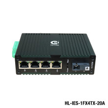 Switch quang chuẩn công nghiệp HO-LINK 10/100Mbps HL-IES-1FX4TX-20A