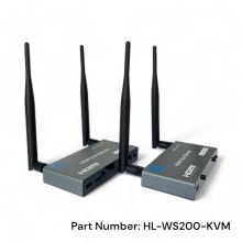 Bộ thu phát HDMI không dây có cổng USB HO-LINK HL-WS200-KVM