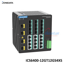 Switch công nghiệp 3onedata 28 port layer3 ICS6400-12GT12GS4XS