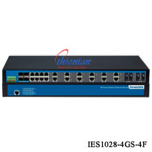 Switch công nghiệp 3onedata L2 IES1028-4GS-4F 20 cổng RJ45 4 cổng quang