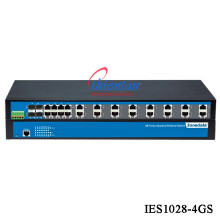 Switch công nghiệp 3onedata L2 IES1028-4GS 24 cổng RJ45
