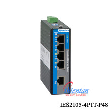 Switch công nghiệp 3onedata IES2105-4P1T-P48 4 cổng POE