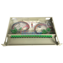 Hộp phối quang ODF 24FO Lắp Rack đầy đủ phụ kiện chuẩn SC/APC
