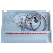 Hộp phối quang ODF 24FO lắp rack chuẩn FC đầy đủ phụ kiện