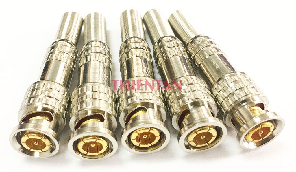 jack BNC lò xo vặn lõi đồng BNC 01