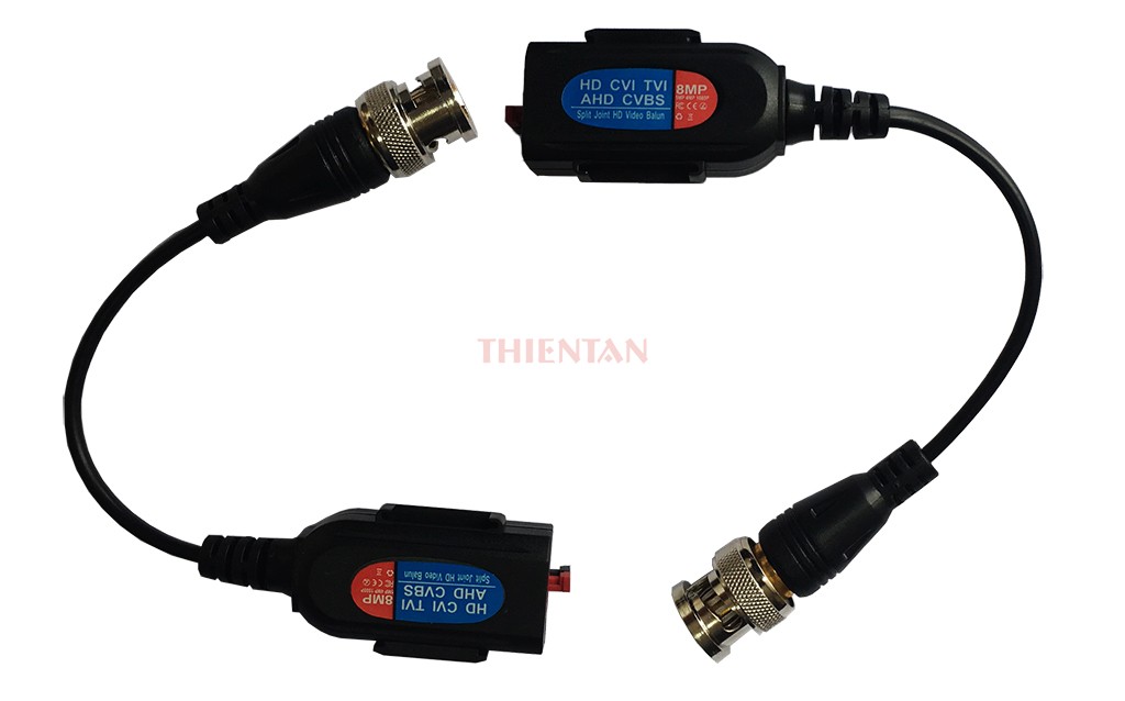 video balun HD TVI CVI 8MP