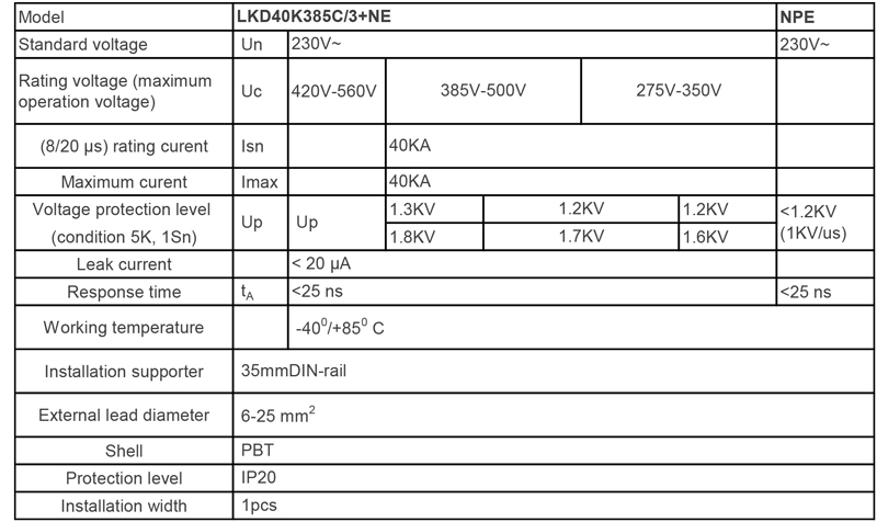 LKD40K385C/3+NPE