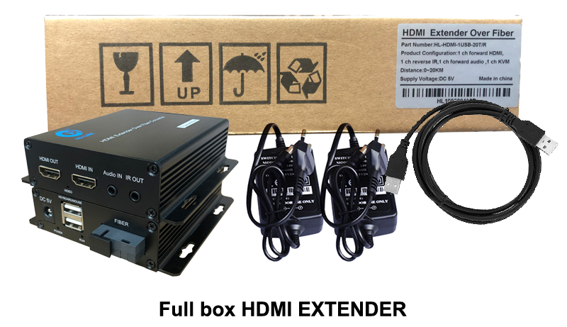 Full box HL-HDMI-1USB-20TR