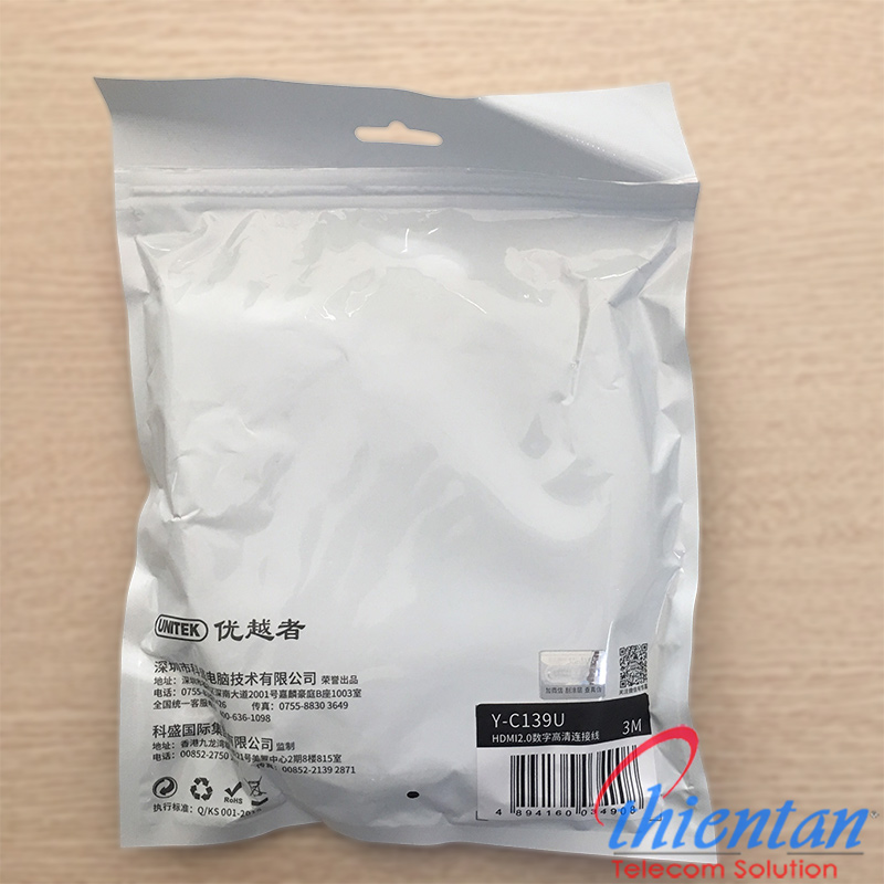 Y-C139U dây HDMI 3m Unitek