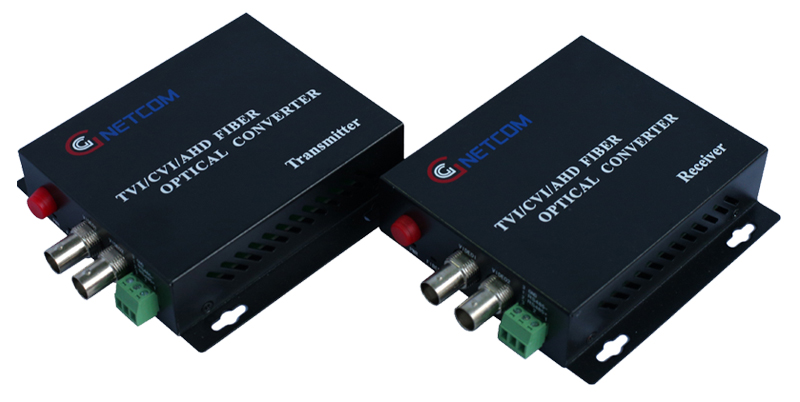 bộ chuyển đổi video sang quang 2 k&ecirc;nh 720 c&oacute; PTZ HL-2V1D-20TR-720P
