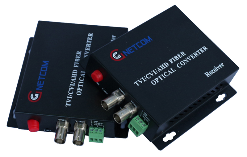 bộ chuyển đổi video sang quang 2 k&ecirc;nh 720 c&oacute; PTZ HL-2V1D-20TR-720P