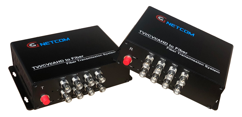 Bộ chuyển đổi Video Quang 8 Kênh camera CVI/TVI/AHD 1080P Hl-8V-20TR-1080P