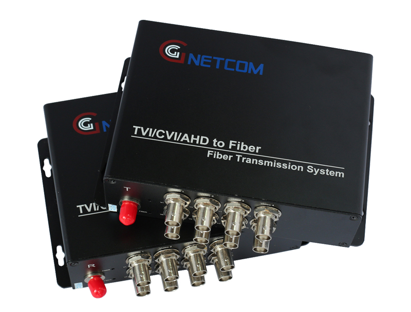 bộ chuyển đổi video sang quang 8 kênh 1960P Gnetcom