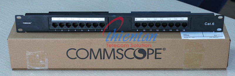 Patch panel 16 cat6 1375014-6