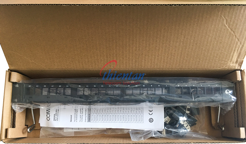 patch panel 24 port cat 6 commscope 760237040 patch panel 24 port cat6