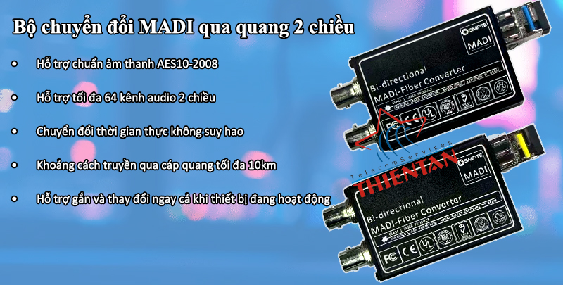 bộ chuyển đổi madi sang quang