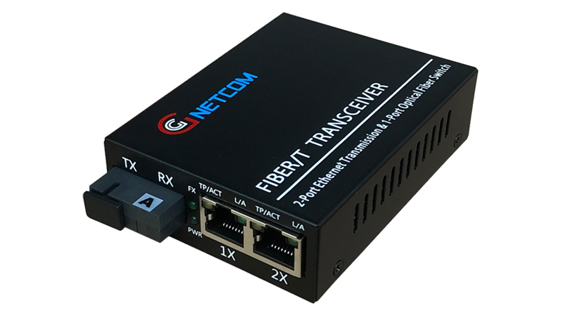 Bộ chuyển đổi quang điện 1 sợi 10/100 Gnetcom GNC-1112S-20A