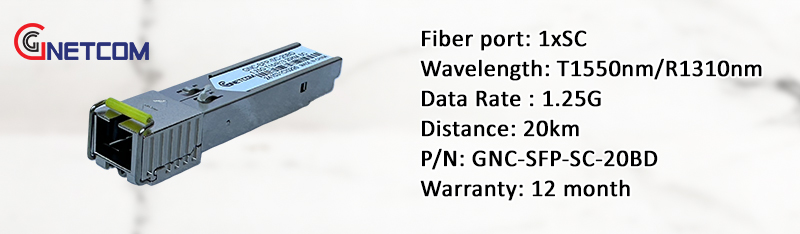 GNC-SFP-SC-20BD
