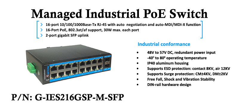 G-IES216GSP-M-SFP