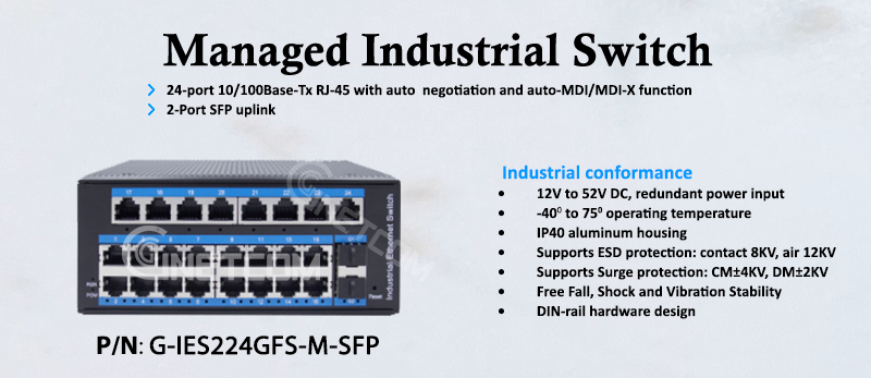 G-IES224GFS-M-SFP G-IES224GFS-M-SFP