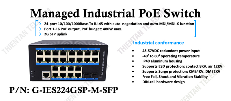 G-IES224GSP-M-SFP