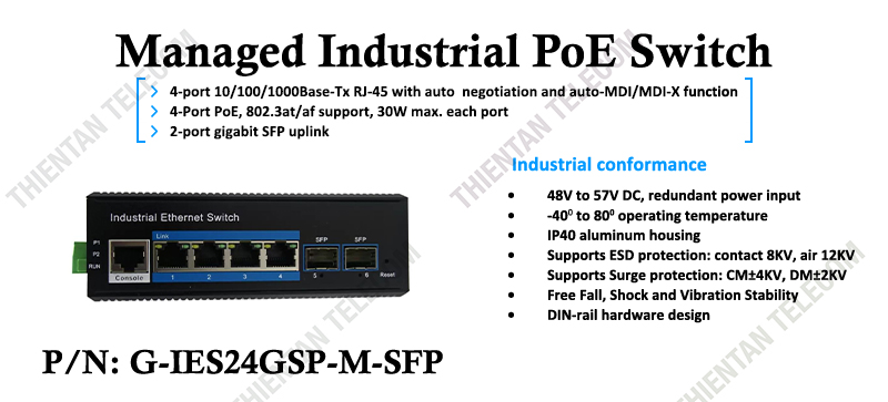 G-IES24GSP-M-SFP