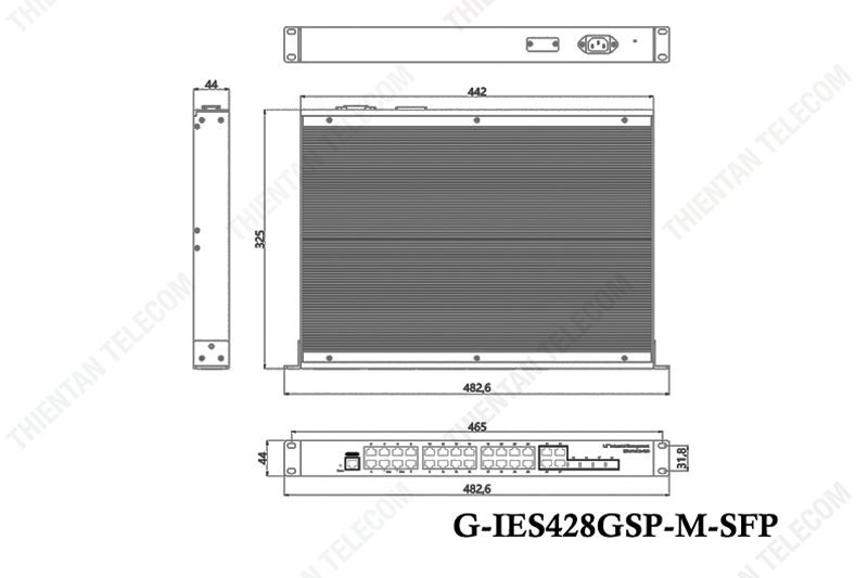 G-IES428GSP-M-SFP