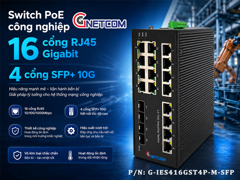G-IES416GST4P-M-SFP