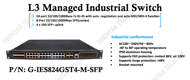 G-IES824GST4-M-SFP