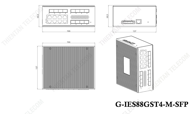 G-IES88GST4-M-SFP