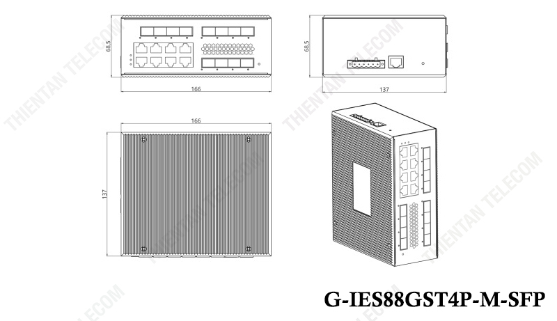 G-IES88GST4P-M-SFP