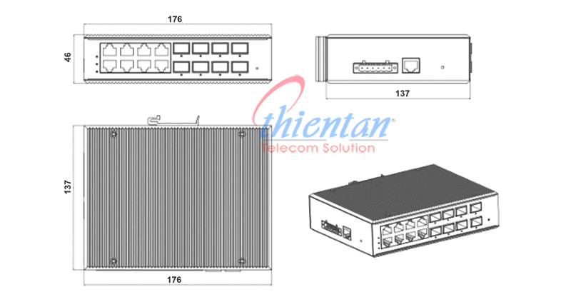 G-IES88GS-M-SFP