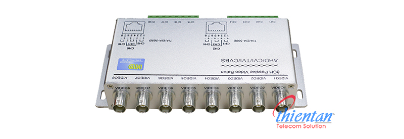 video balun 8 kênh BNC-BL8CH