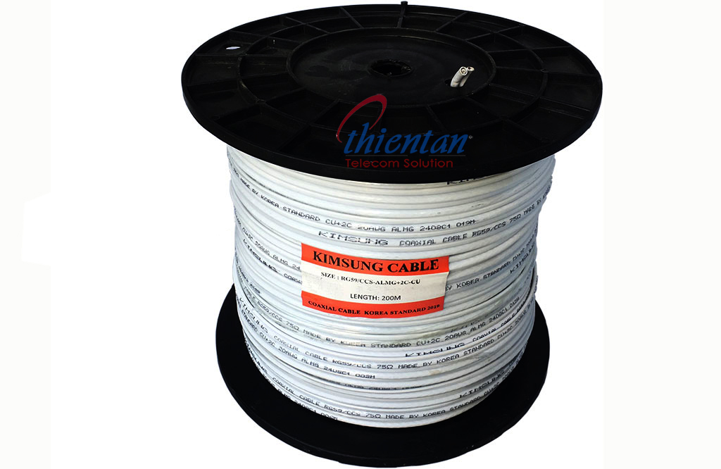 d&acirc;y đồng trục li&ecirc;n nguồn kim sung RG59+2C Korea