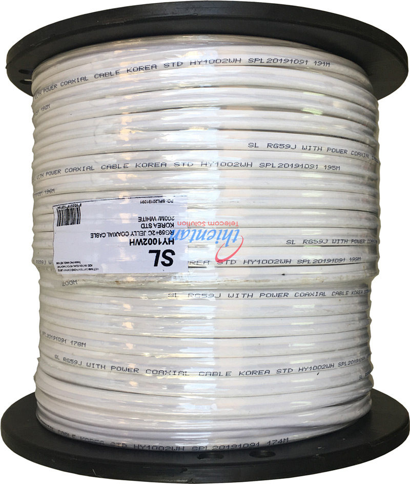 dây cáp đồng trục liền nguồn SL