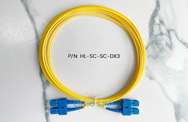 D&acirc;y nhảy quang Single Mode duplex 3m HO-LINK HL-SC-SC-DX3