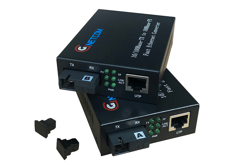 Bộ chuyển đổi quang điện 10/100 GNETCOM GNC-1111S-20A/B