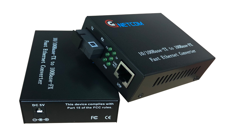 Bộ chuyển đổi quang điện 10/100 GNETCOM GNC-1111S-20A/B