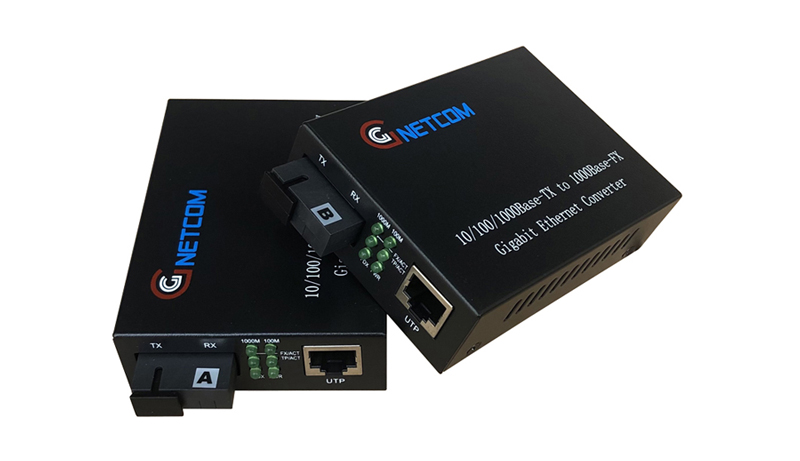 Bộ chuyển đổi quang điện 10/100/1000Mps 1 sợi GNC-2111S-20A/B