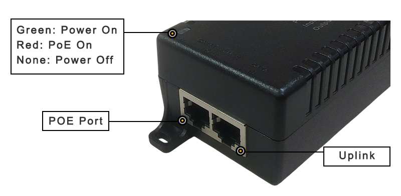 cổng kết nối poe injector