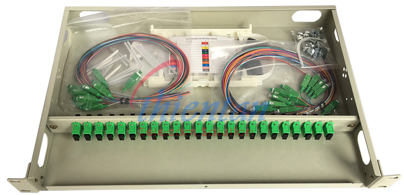 hộp phối quang ODF 24FO SC/APC đầy đủ