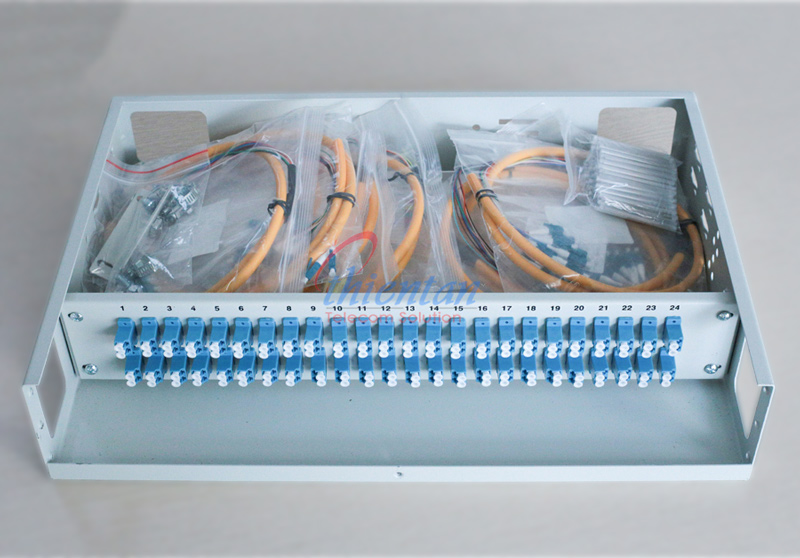 ODF 96FO gắn rack đầy đủ chuẩn LC/UPC