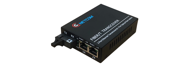 bộ chuyển đổi quang poe GNC-6102GE-20A gồm 1 cổng quang 2 cổng poe