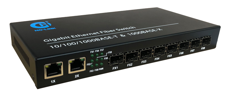 Switch 8 port SFP HL-8SFP-2E