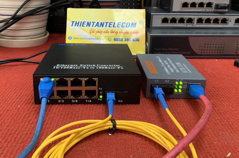 Bộ chuyển đổi quang điện Netlink HTB-3100/HL-SF1008D