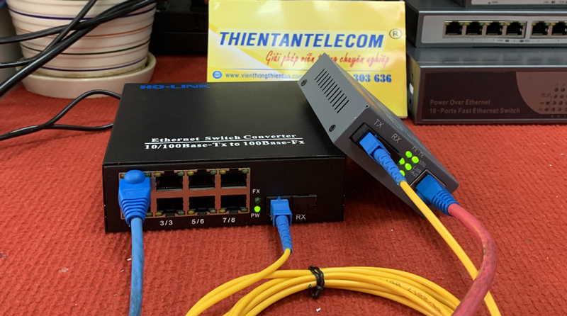 Bộ chuyển đổi quang điện Netlink HTB-3100/HL-SF1008D