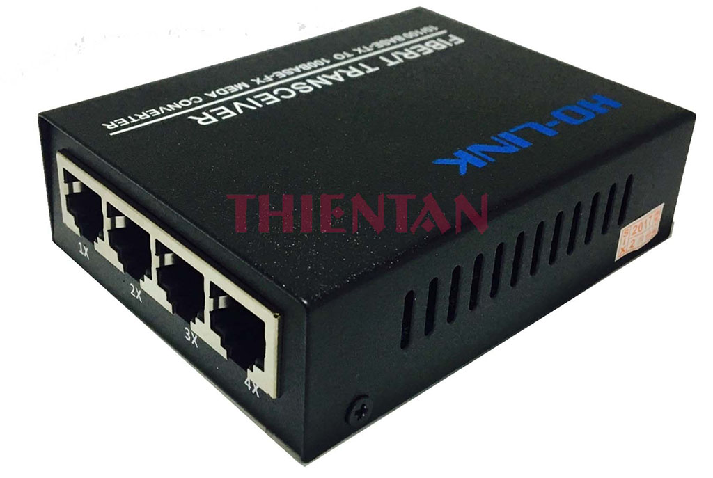 Bộ chuyển đổi quang điện 4 cổng 10/100M HL-SF1004D