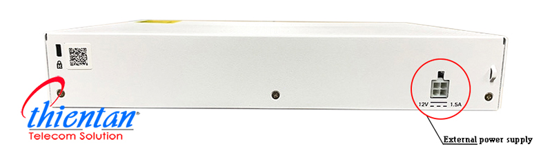 C1000-8T-E-2G-L sử dụng nguồn ngo&agrave;i