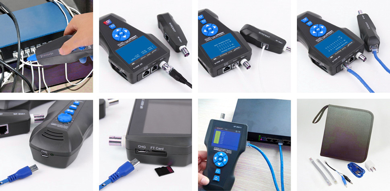 bộ test mạng đa năng NOYAFA NF-8601S